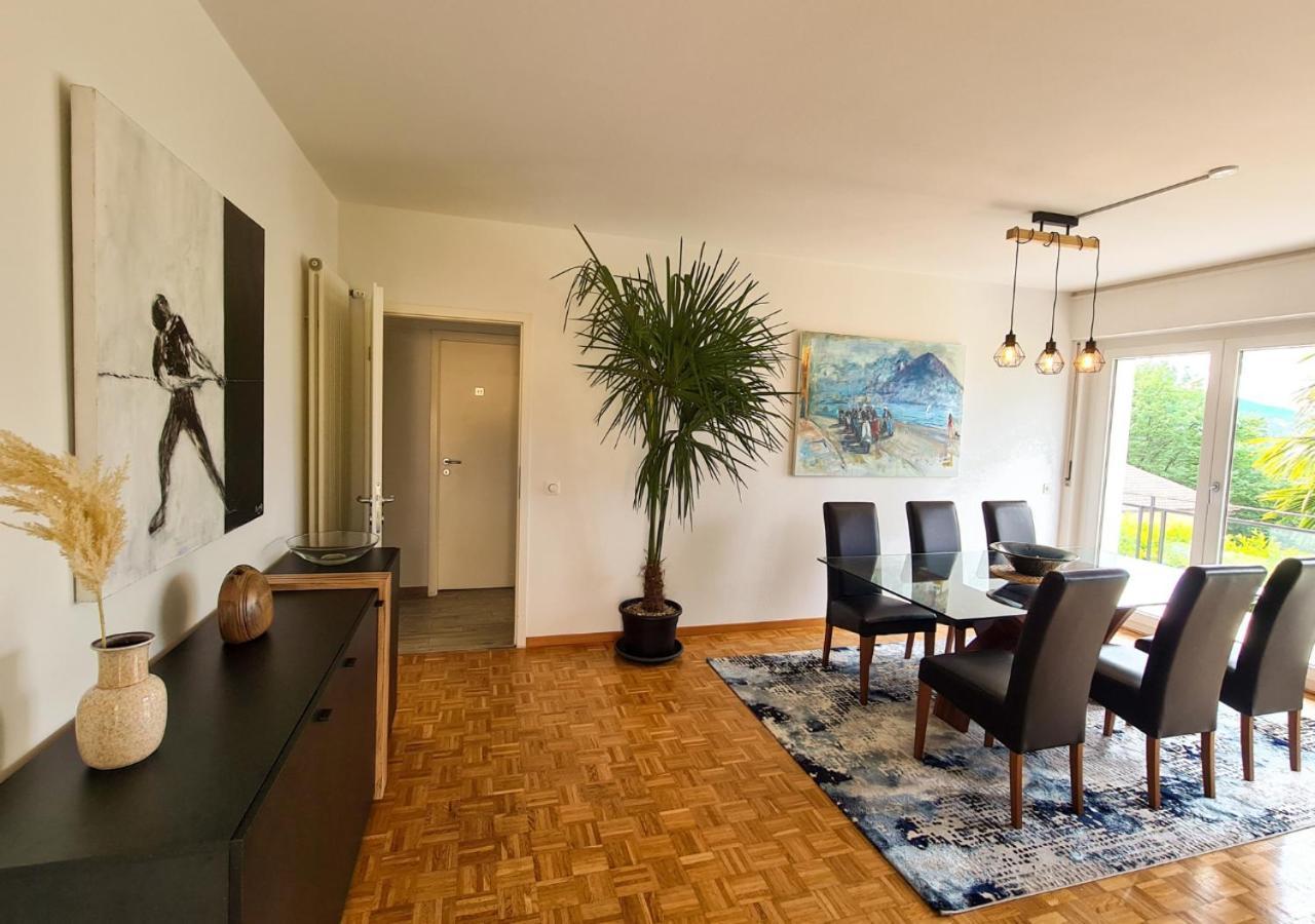 Suite Apartment With A View And Free Parking Lugano Luaran gambar