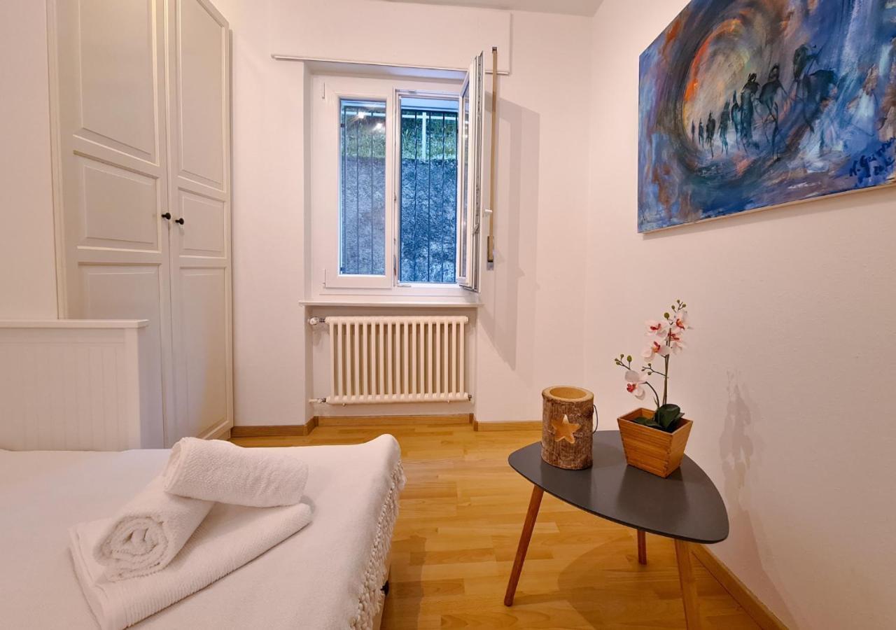 Suite Apartment With A View And Free Parking Lugano Luaran gambar